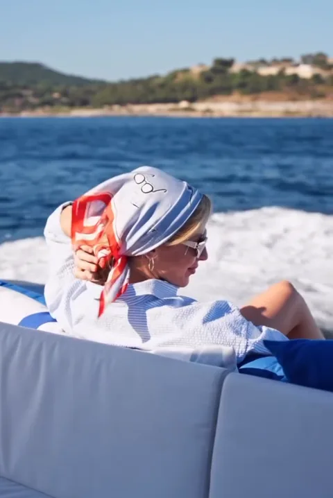 Client memory 4 aboard our yacht in Mykonos