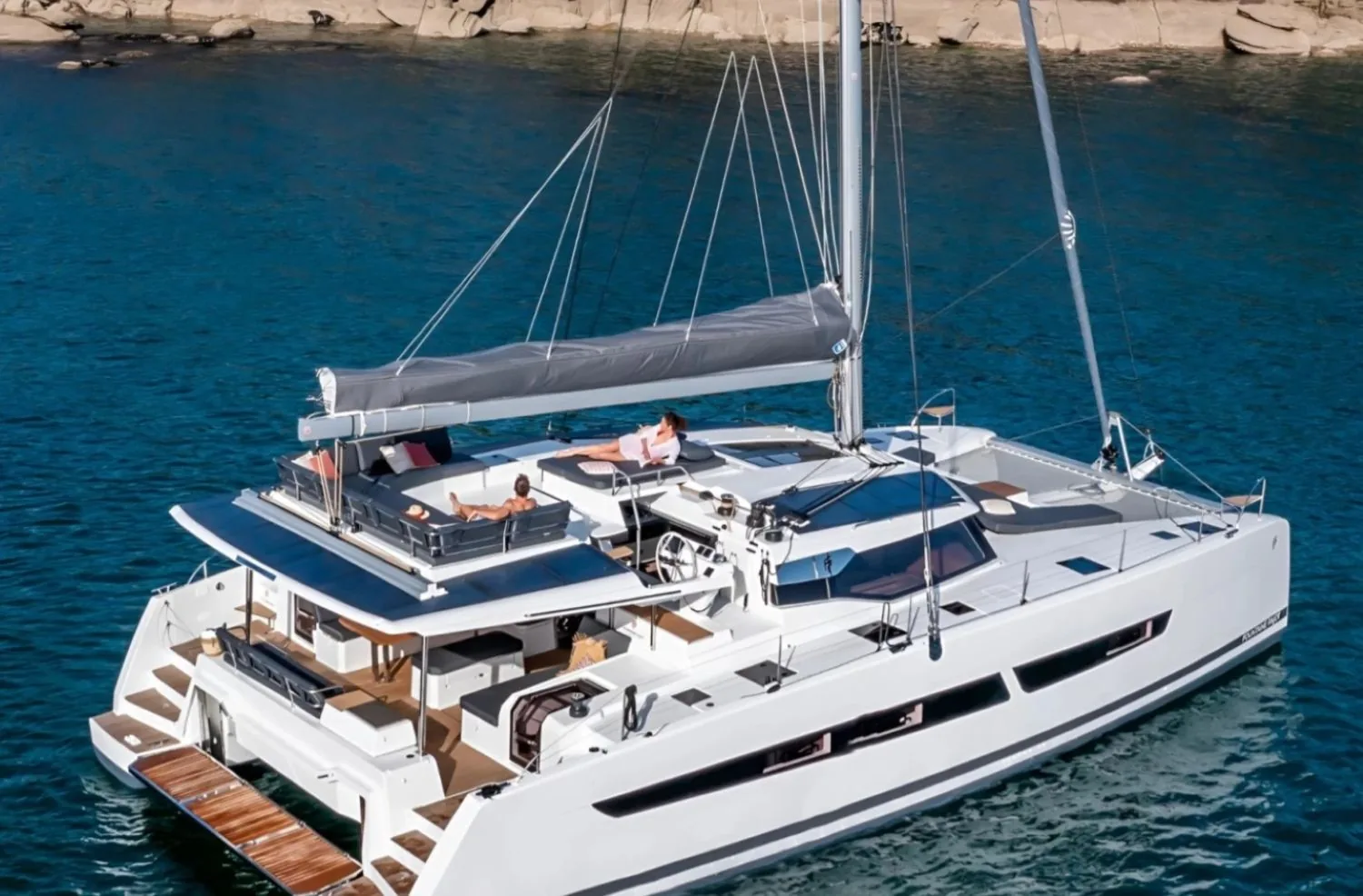 CATAMARAN AURA 51 - photo 2 yacht charter Mykonos