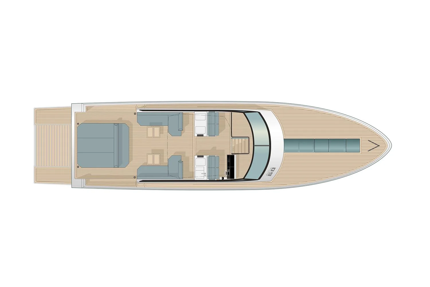 Delta 60 Open - photo 33 yacht charter Mykonos